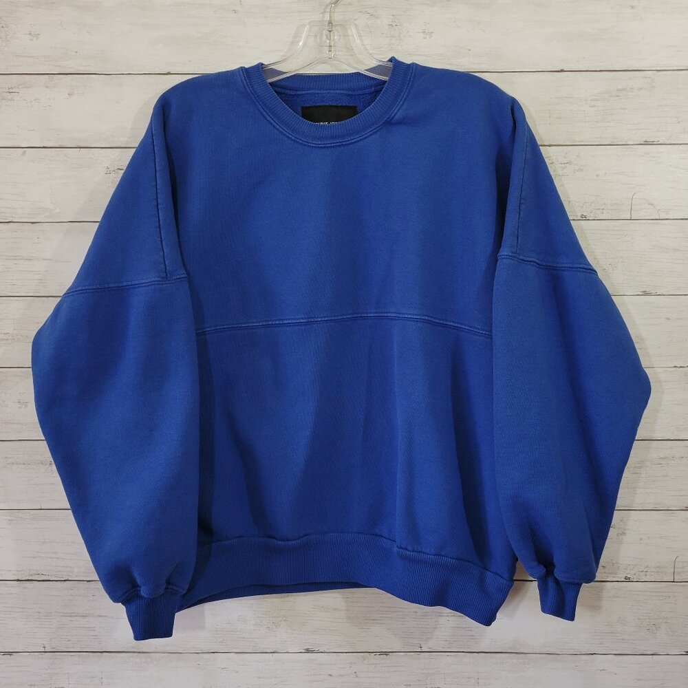 Spirit Jersey Los Angeles Blue Crewneck Sweatshirt If In Doubt Don't Go Out Sz M - Picture 4 of 7